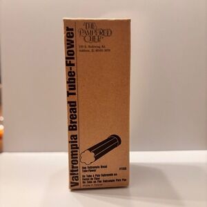 The Pampered Chef Valtrompia Bread Tube Flower Mold #1550 Baking Pan New‎ in box